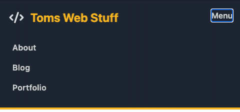 Alpine.js mobile collapse