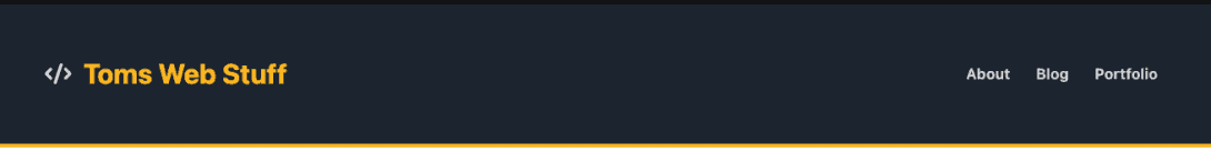 Desktop header
