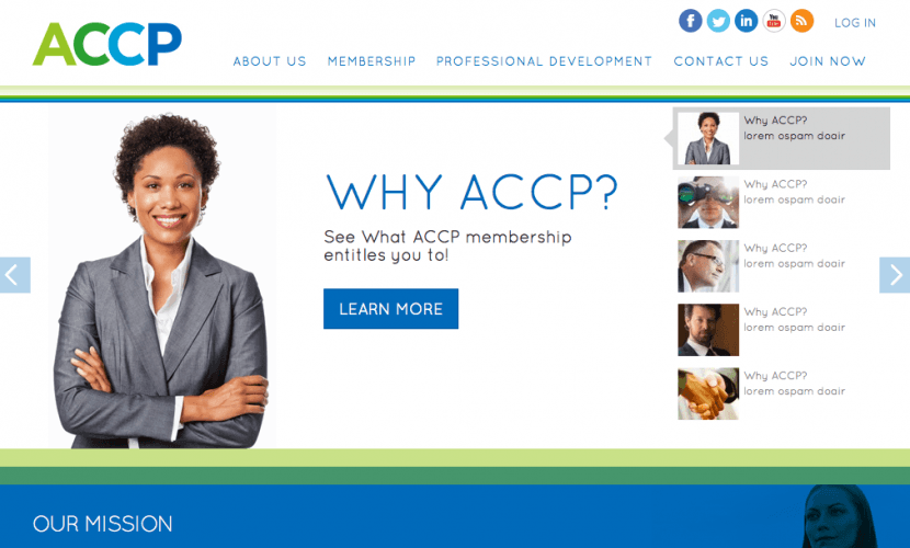 ACCP PSD to Bootstrap prototype