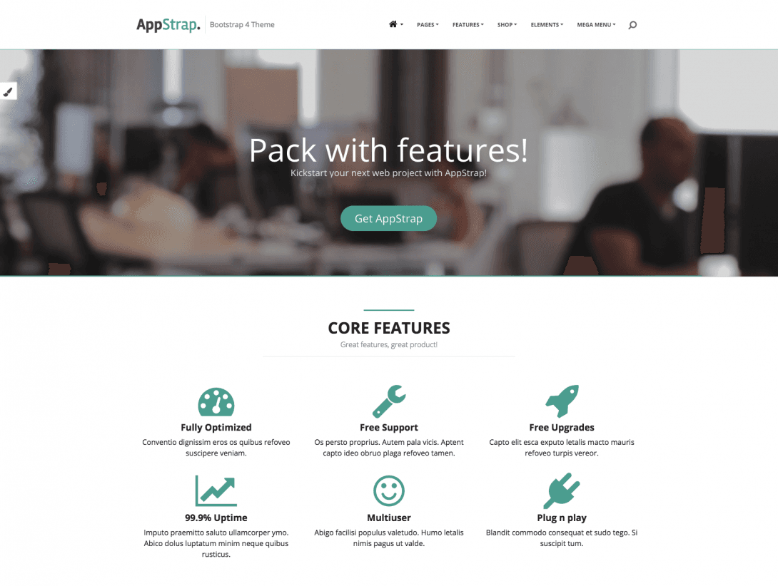 AppStrap Bootstrap Theme