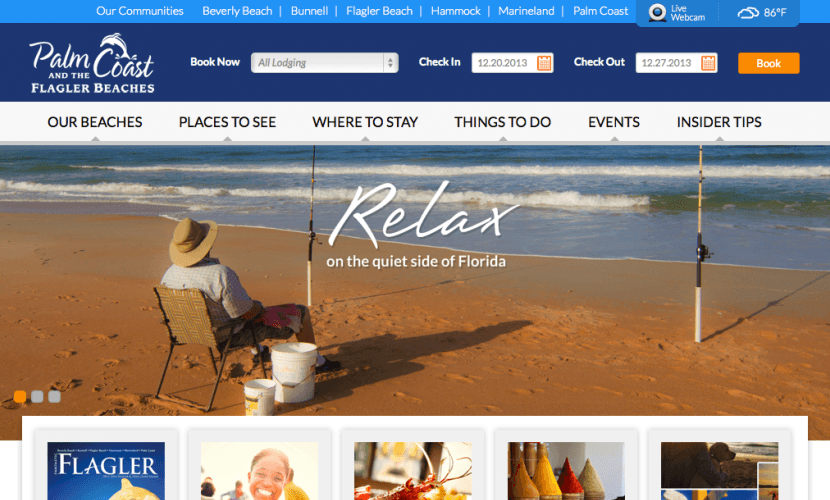 Palm Coast PSD to Bootstrap prototype