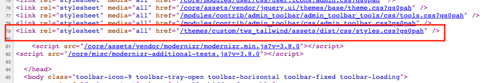 Ensuring the style.css files is loaded