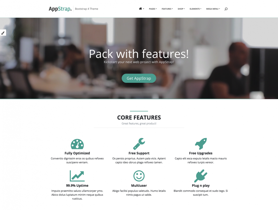 AppStrap Bootstrap Theme