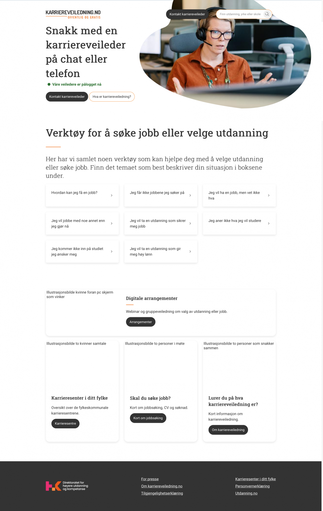 karriereveiledning.no
