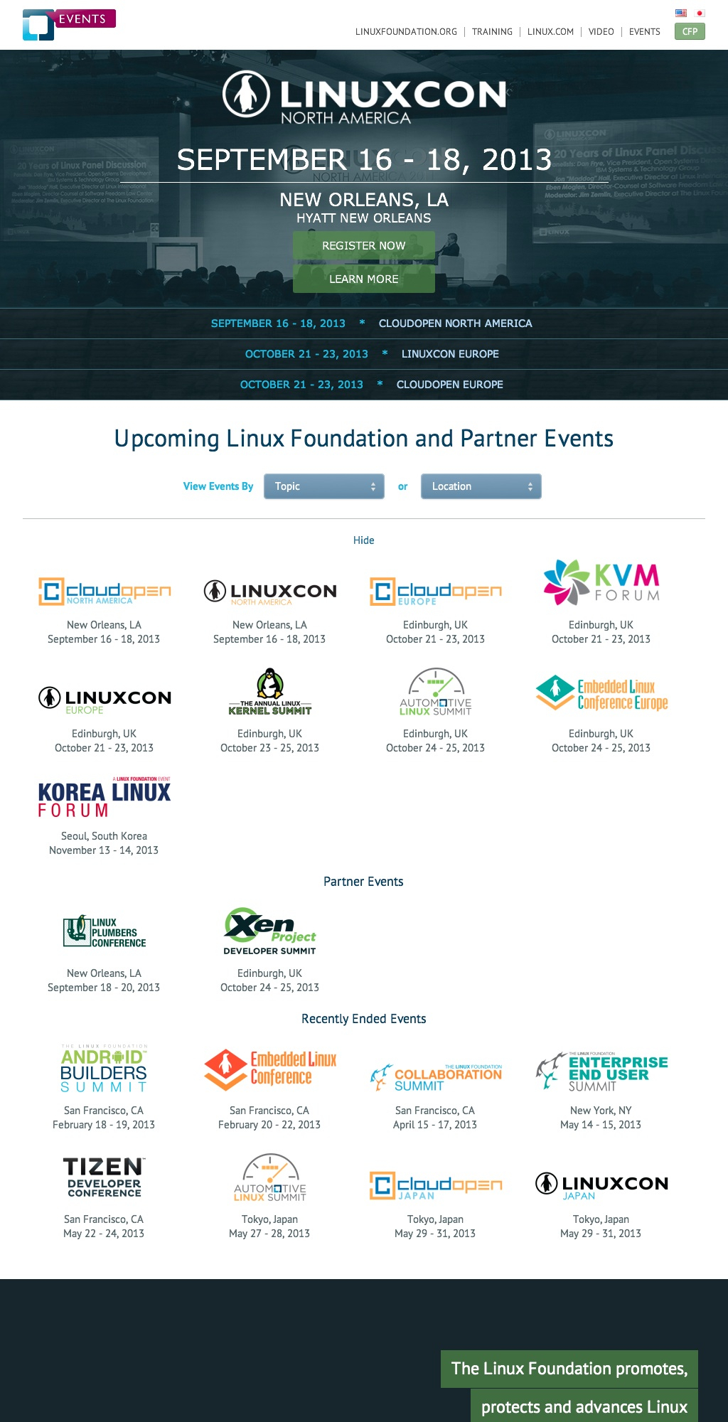 Linux Foundation Events